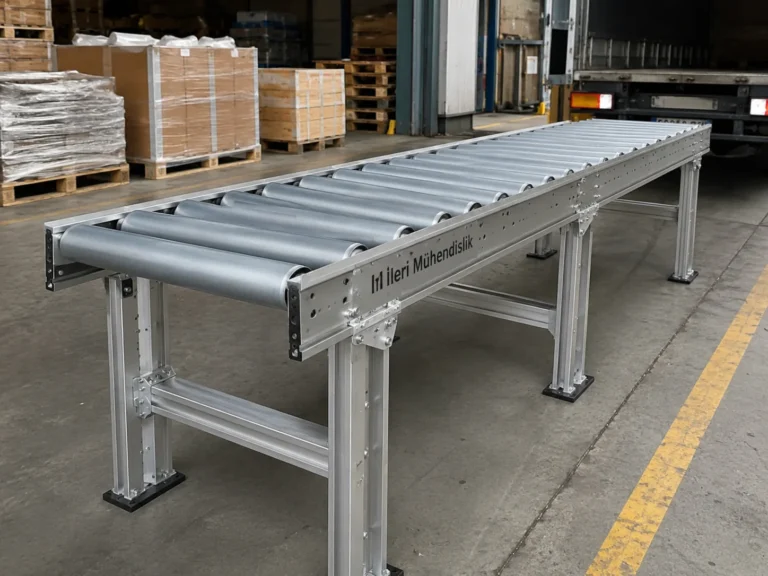 aluminyum rulolu konveyor — uygulama görünümü 2