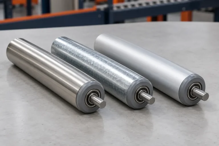 Galvaniz, Paslanmaz ve Alüminyum Konveyör Rulosu Karşılaştırması — konu görünümü